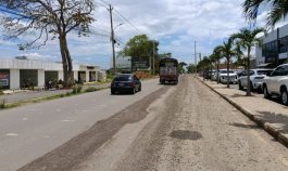 Vía Boconó deteriorada