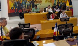 La comisión de Presupuesto del Concejo estudia el proyecto de presupuesto de C´cuuta para 2027./Foto: Cortesía
