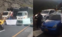 CIERRE DE LA VÍA CÚCUTA - BUCARAMANGA 