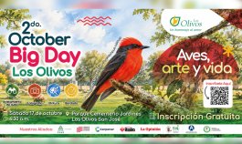 El Parque de Vida Los Olivos llega a 86 especies de aves registradas y se prepara para su segundo October Big Day