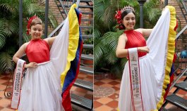 Dos niñas llevan a Cúcuta y Norte al Reinado de la Cumbia.