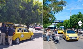 Controles de la DIAN. / Foto: Leonardo Favio Oliveros-La Opinión