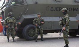 La policía extremó las medidas de seguridad ayer tras el atentado en El Escobal/Foto: Cortesía