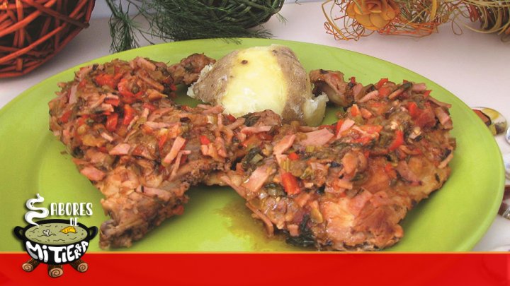 Pollo a la pamplonesa