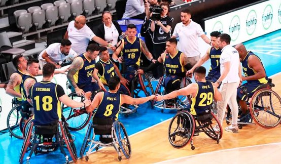 Selección Colombia de baloncesto en Silla de ruedas 