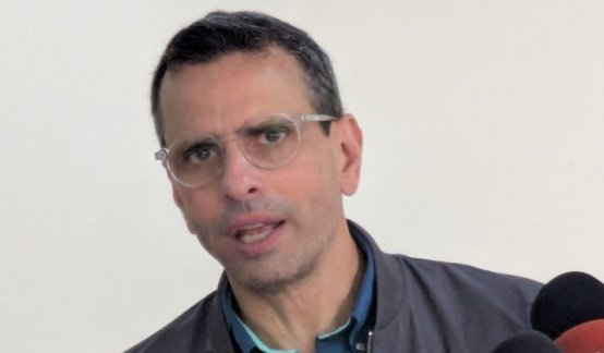 Henrique Capriles: La solución en Venezuela tiene que ser política