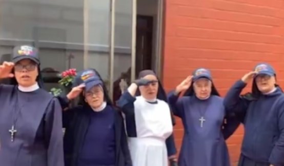 Video | Religiosas apoyando a Abelardo de la Espriella se vuelve viral en redes