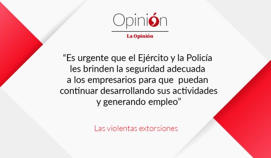 Las violentas extorsiones