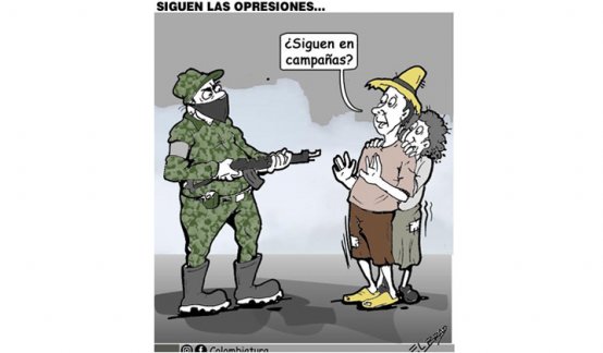Siguen las opresiones