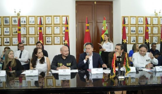 Los gobernadores de Santander y Norte de Santander, y la RAP buscan en el Congreso consolidar una agenda regional./Foto cortesía