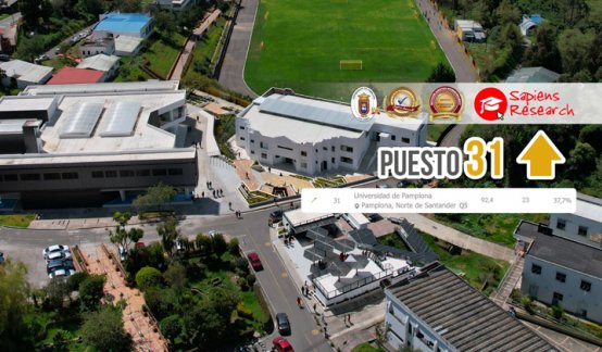 Universidad de Pamplona, la mejor institución de Norte de Santander en el Ranking ART-Sapiens 2025-2026