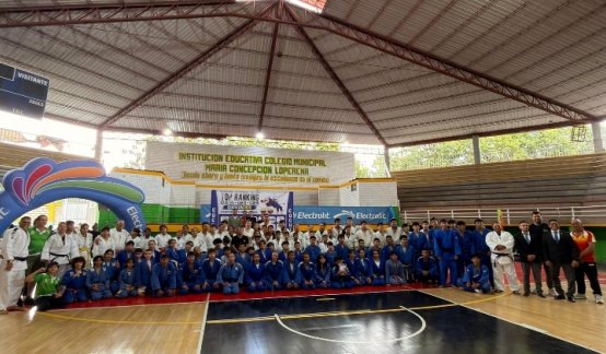 Delegación de judo. Foto: Liga de judo de Norte de Santander