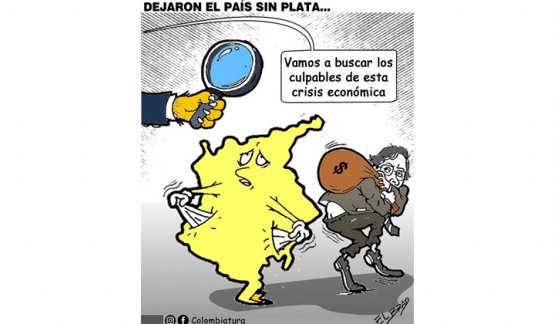 Dejaron el país sin plata...