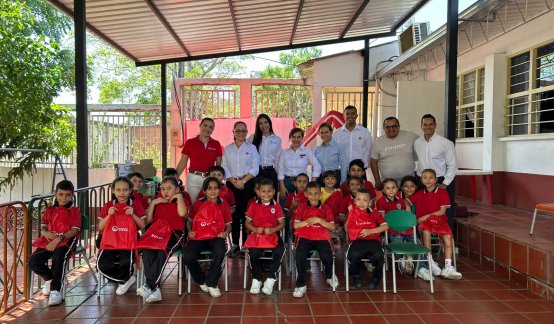 Veolia y Cerámica Italia en la vereda Patillales.