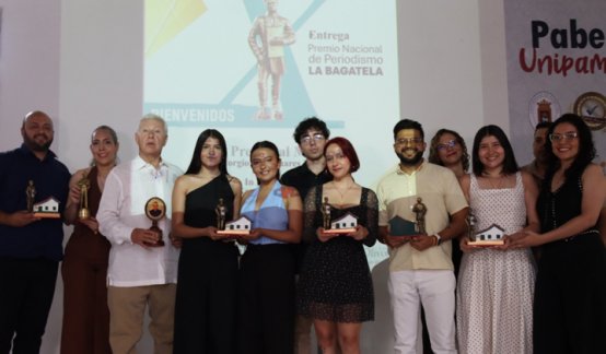 Décima entrega del Premio Nacional de Periodismo La Bagatela en Cúcuta