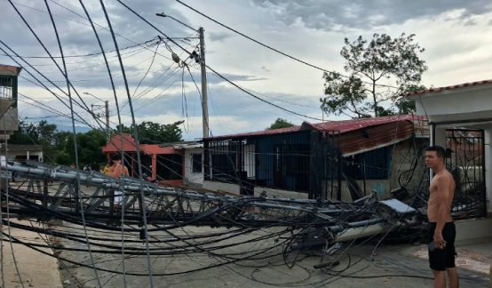 Fuertes vientos generan afectaciones en distintos sectores de Cúcuta