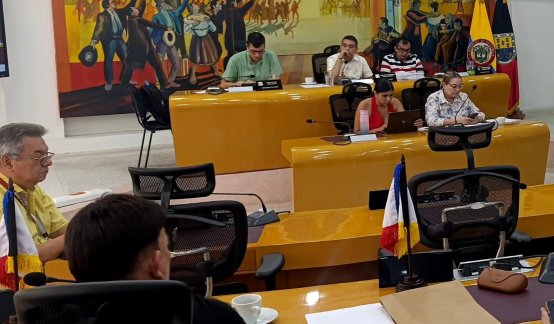 La comisión de Presupuesto del Concejo estudia el proyecto de presupuesto de C´cuuta para 2027./Foto: Cortesía