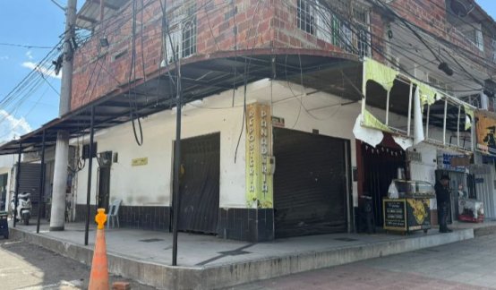 Daños por atentados en Los Patios