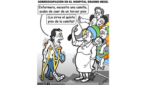 Sobreocupación en el Hospital Erasmo Meoz
