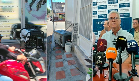 Las empresas que no tienen plantas eléctricas les toca cerrar, porque con los cortes de energía no pueden operar. / Foto: cortesía