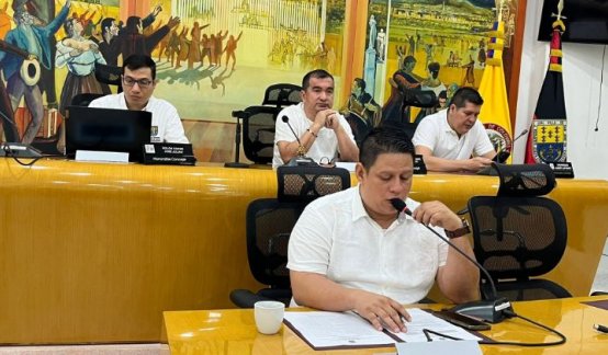 Se  puso en marcha el tercer periodo ordinario de sesiones en el Concejo de Cúcuta./Foto cortesía