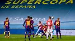 El Athletic se quedó con la Supercopa de España, en el partido ante Barcelona. / Foto: Tomada de Twitter @AthleticClub