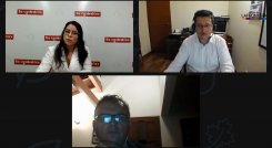 La reunión sincrónica convocó a los investigadores Anitza Freitez (Venezuela) y Ronal Rodríguez (Colombia) junto al funcionario Victor Bautista.  