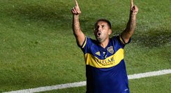 Edwin Cardona, volante colombiano al servicio de Boca Juniors./Foto: AFP
