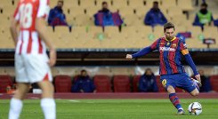 Lionel Messi, figura del Barcelona./ Foto: AFP