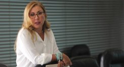 Presidente de Findeter, Sandra Gómez.