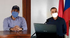 Samir Casadiego y Dinael Rodríguez, las dos caras de la revocatoria. / Foto archivo