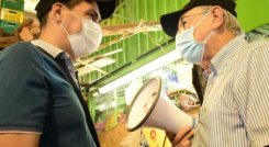 Las autoridades recordaron a los comerciantes, que las medidas deben ser acatadas para poder seguir vendiendo sus productos / Foto: Cortesía