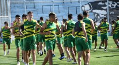 Los colombianos Raúl Loaiza y Mauricio Duarte forman parte de Defensa y Justicia y se espera que el primero de ellos entre en la convocatoria. / Foto: Tomada de Twitter @ClubDefensayJus