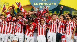 Un gol de Iñaki Williams le permite a los de Bilbao quedarse con el título. / Foto: AFP