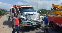 Los trabajadores se desplazaban por la autopista de Atalaya. / Foto: Tomada de Facebook