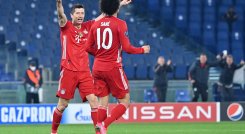 Bayern Múnich venció 1-4 a la Lazio en los octavos de Champions./Foto: AFP