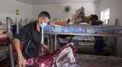 Actualmente hay más de 40 personas en proceso de rehabilitación. Algunos llevan más de 5 meses sin consumir drogas. / Foto: Luis Alfredo Estévez/ La Opinión 