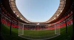 En el estadio mundialista Al Rayyan, se disputó el primer partido de la edición 2020 del Mundial de Clubes. Foto: Archivo/La Opinión   