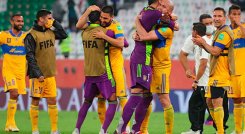 Tigres de México venció 1-0 a Palmeiras en la semifinal del Mundial de Clubes. Espera la clasificación del Bayern Múnich. AFP