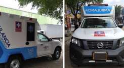 La ambulancia está debidamente dotada y tuvo una inversión de 234 millones de pesos. / Foto: Cortesía