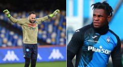 David Ospina y Duván Zapata, colombianos que disputarán la Copa de Italia.