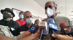 Ricardo Menéndez, ministro de Planificación de Venezuela, se reunió con empresarios y autoridades militares del Táchira. / Foto: La Opinión