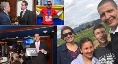 Julián García Wren se ideó la maratón de Cúcuta en el 2017 y por la pandemia la organizó de manera virtual el año pasado. / Fotos: Cortesía