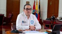 Silvano Serrano, gobernador de Norte de Santander.
