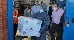 A Cúcuta llegaron 1.346 dosis de Pfizer, pues este viernes comienza la vacunación. / Foto: Cortesía