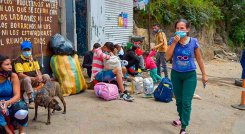 A pesar de las restricciones que existen en la frontera no cesa el fenómeno de la migración venezolana en  municipios de la región.