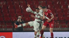 Portugal empató en su visita a Serbia