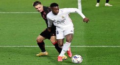 El brasileño Vinicius Jr, le salvó la papeleta al Real Madrid.