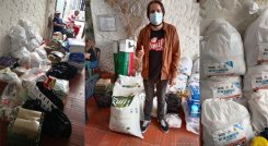 Ganó la solidaridad de los cucuteños: abuelos de la Fundación Hogar de la Esperanza recibieron ayudas 