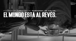 La iniciativa busca promover el respeto hacia el personal de salud./Foto: Cortesía